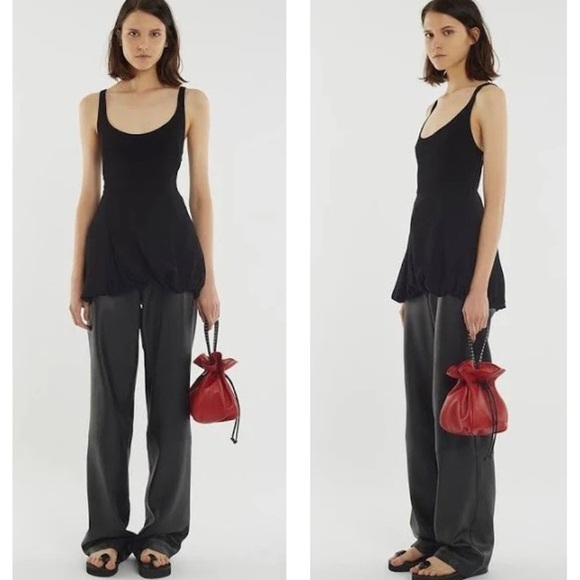 3.1 Phillip Lim Tops - 3.1 Phillip Lim Women’s Bubble Hem Crepe Camisole Sleeveless Tank Top New